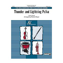         Thunder and Lightning Polka - Johann Strauß / Strauss (Sohn) / Arr. Richard Meyer
    