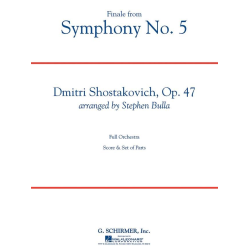         Finale from Symphony No. 5 - Dmitri Shostakovitch / Schostakowitsch / Arr. Stephen Bulla
    