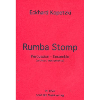 Rumba Stomp for Percussion-Ensemble (without instruments)