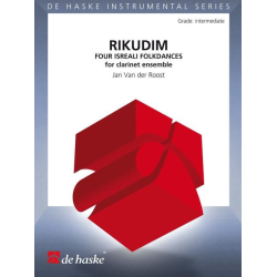         Rikudim (Four Israeli Folkdances) - Jan van der Roost / Arr. Maarten Jense
    