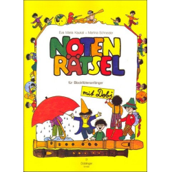         Notenrätsel mit Dobi für Blockflötenanfänger - Martina Schneider
    