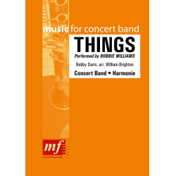         Things - Darin Bobby / Arr. William Brighton
    