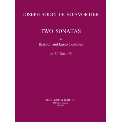         Sonaten in d-moll und c-moll op. 50/4-5 - Joseph Bodin de Boismortier
    