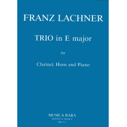         Trio E-dur - Franz Lachner
    