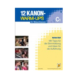         12 Kanon-Warm-Ups C1 Stimme (Flöte, Oboe) - Norbert Voll
    
