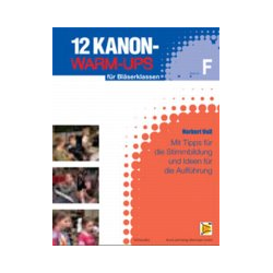         12 Kanon-Warm-Ups F Stimme (Horn) - Norbert Voll
    