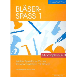         Bläser-Spass 1 - Alt-Saxophon in Eb - Urs Pfister
    