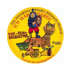         Aufkleber 'Max der Regenbogenritter'
    