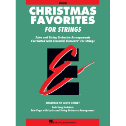         Essential Elements Christmas Favorites for Strings - Lloyd Conley
    