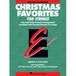         Essential Elements Christmas Favorites for Strings - Lloyd Conley
    