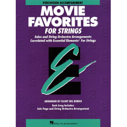        Essential Elements Movie Favorites for Strings - Elliot Del Borgo
    