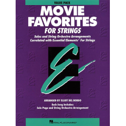         Essential Elements Movie Favorites for Strings - Elliot Del Borgo
    