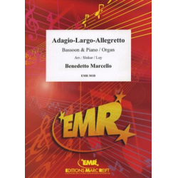         Adagio-Largo-Allegretto - Benedetto Marcello / Arr. Branimir Slokar, André Luy
    