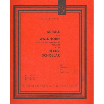 Schule für Waldhorn Band 2