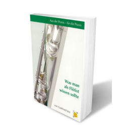         Buch: Was man als Flötist wissen sollte - Gottfried Veit
    