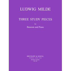         3 Studienstücke - Ludwig Milde
    