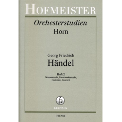         Händel-Studien für Horn - Heft 2 - Georg Friedrich Händel (George Frederic Handel) / Arr. Kurt Janetzky
    