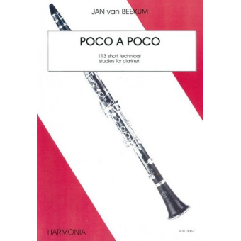 Poco a Poco - 113 Short Technical Studies for Clarinet