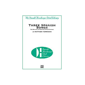 3 Spanish Songs (Sop & Wind Ens) (c/b)