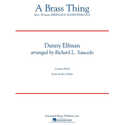         A Brass Thing - Danny Elfman / Arr. Richard L. Saucedo
    