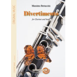         Divertimento for Bb Clarinet and Band - Massimo Bertaccini
    