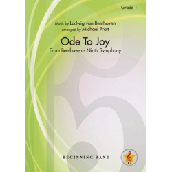         Ode to Joy - Ludwig van Beethoven / Arr. Michael Pratt
    