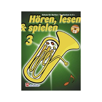 Hören, Lesen & Spielen 3 Bariton/Euphonium in C BC