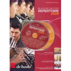 Promo Kat + CD: De Haske - Blasorchester Repertoire 2009