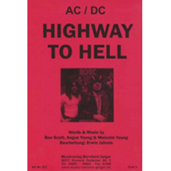         Highway to hell - AC DC - Angus Young / Malcom Young /  Brian Johnson (AC/DC) / Arr. Erwin Jahreis
    