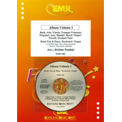         Album Volume 1 - Jérôme Naulais / Arr. Jérôme Naulais
    