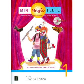 Mini magic flute + CD
