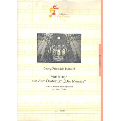         Halleluja (aus dem Messias für Blechbläser Quintett) - Georg Friedrich Händel (George Frederic Handel) / Arr. Barry Cloke
    