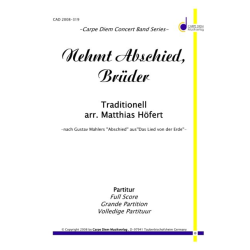         Nehmt Abschied Brüder - Traditional / Arr. Matthias Höfert
    