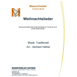         Weihnachtslieder - Traditional / Arr. Gerhard Hafner
    