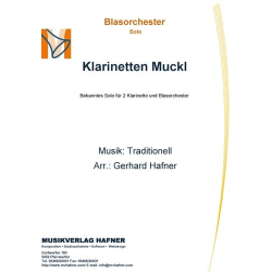         Klarinetten Muckl - Traditional / Arr. Gerhard Hafner
    