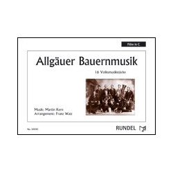         Allgäuer Bauernmusik (kplt. 15 Stimmen + Direktion) - Martin Kern
    