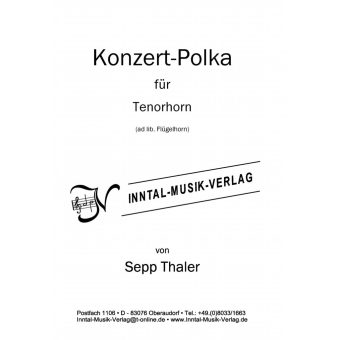 Konzertpolka für Tenorhorn