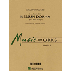         Nessun Dorma (No One Sleeps) (from Turandot) - Giacomo Puccini / Arr. Johnnie Vinson
    