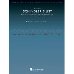        Theme from Schindler's List - John Williams / Arr. John Moss
    