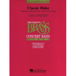         Classic Duke - Luther Henderson / Arr. Paul Murtha
    
