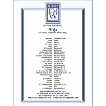 Mitja (Viola & Symphonic Band)