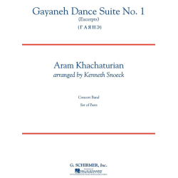         Gayaneh Dance Suite No. 1 - Aram Khachaturian (Khatchaturian) / Arr. Kenneth Snoeck
    