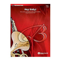         Hey!Baby! (c/b) - Margareth Cobb & Bruce Channel / Arr. Michael Story
    
