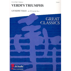         Verdi's Triumphs - Giuseppe Verdi / Arr. Wil van der Beek
    