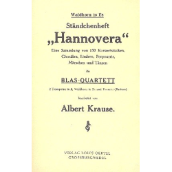         Hannovera - Ständchenheft - Waldhorn in Eb - nur digital erhältlich!
    