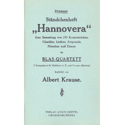         Hannovera - Ständchenheft - Posaune - nur digital erhältlich!
    