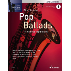         Pop Ballads - Altsax (+ Online Audio Access) - Diverse / Arr. Dirko Juchem
    