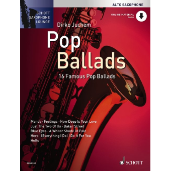 Pop Ballads - Altsax (+ Online Audio Access)