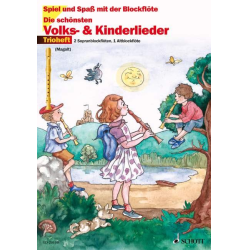         Die schönsten Volks- und Kinderlieder - 3 Blockflöten - Traditional / Arr. Christa Roelcke
    