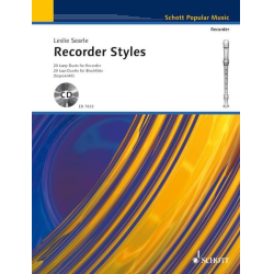         Recorder Styles - 20 Duette für Sopran- und Altblockflöte - Leslie Searle
    